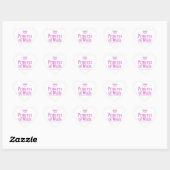 Prins van draadjes / prinses van zeilen v2 hart sticker (Vel)