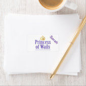 Prins van draadnagels / prinses van de nagels (Wal Etiket (Insitu)