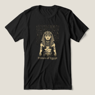 Prins van Egypte Koninklijke Farao Stijl T-Shirt