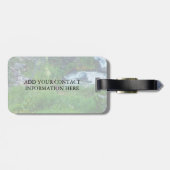 Prins van het bos bagagelabel (Achterkant horizontaal)