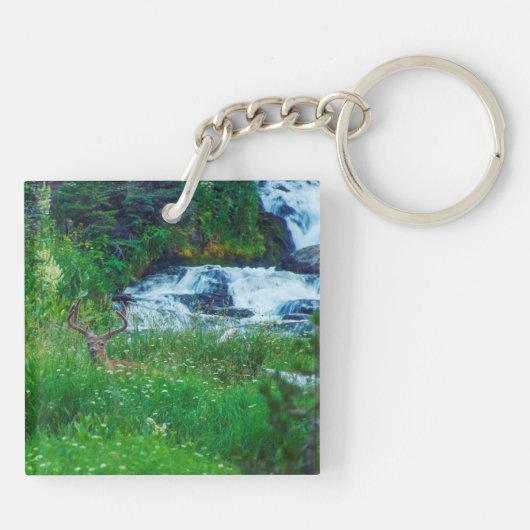 Prins van het bos sleutelhanger (Achterkant)