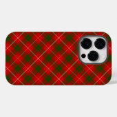 Prins van Rothesay tartan rode groene vlecht Case-Mate iPhone Case (Achterkant (horizontaal))