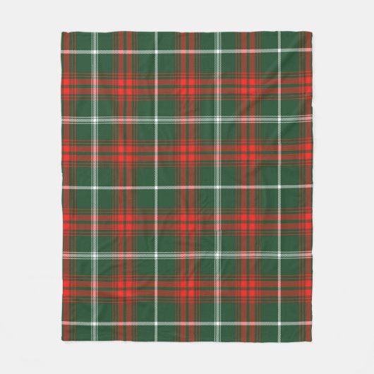 Prins van Wales Plaid Fleece Deken (Voorkant)
