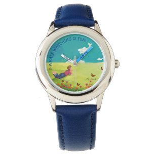 PRINS VAN WALVISSEN KIJKEN NAAR KINDER HORLOGE