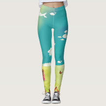 PRINS VAN WALVISSEN KIJKEN NAAR LEGGINGS