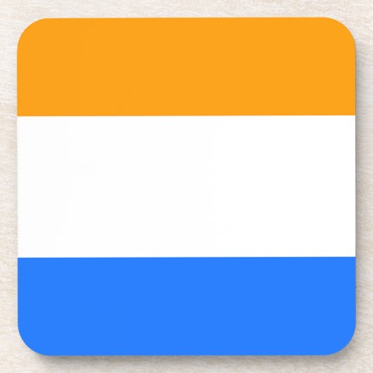 Prins vlag bier onderzetter (Voorkant)