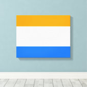 Prins vlag canvas afdruk (Insitu (Houten vloer))