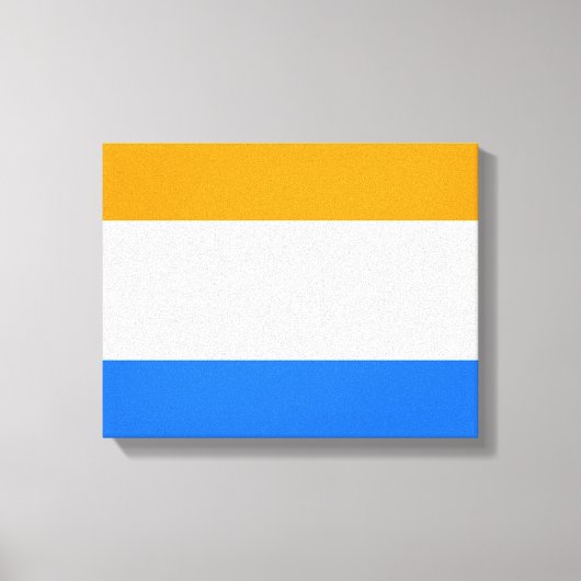 Prins vlag canvas afdruk (Voorkant)