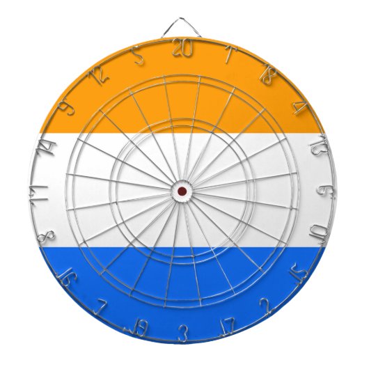 Prins vlag dartbord (Voorkant)