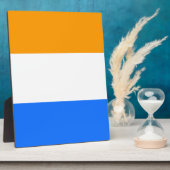 Prins vlag fotoplaat (Zijkant)
