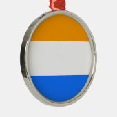 Prins vlag metalen ornament (Rechts)