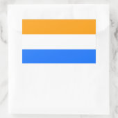 Prins Vlag Nederlands symbool Holland Rechthoekige Sticker (Tas)
