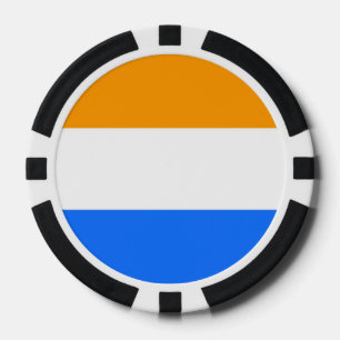Prins vlag pokerchips