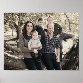 Prins William en familie dec 2018 gestileerd Poster (Voorkant)