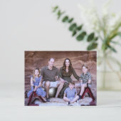 Prins William en familie dec 2021 gestileerd Briefkaart (Staand voorkant)