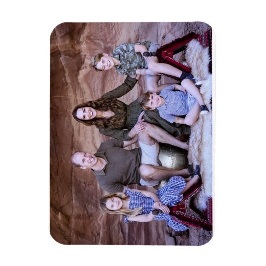 Prins William en familie Dec 2021 gestileerde Magn Magneet (Verticaal)
