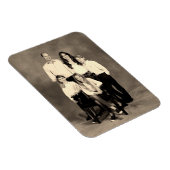 Prins William en familie dec 2023 gestileerd Magneet (Rechterzijde)