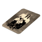 Prins William en familie dec 2023 gestileerd Magneet (Linkerzijde)