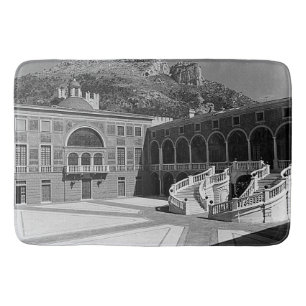 Prinsdom Monaco palace binnenplaats Badmat
