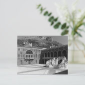  Prinsdom Monaco palace binnenplaats Briefkaart (Staand voorkant)