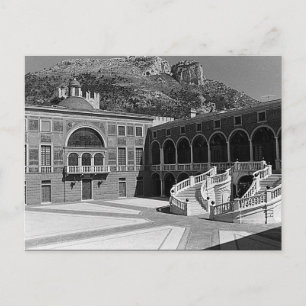 Prinsdom Monaco palace binnenplaats Briefkaart