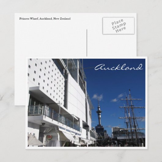 prinsen wharf sails briefkaart (Voorkant / Achterkant)