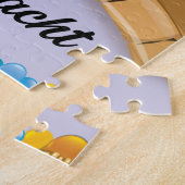 Prinsengracht, Canal Amsterdam Travel poster Legpuzzel (Zijkant)