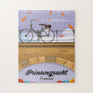 Prinsengracht,Gracht Amsterdam Reisposter Legpuzzel