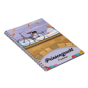 Prinsengracht,Gracht Amsterdam Reisposter Notitieboek