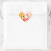Prinses 16th Birthday Hart Sticker (Tas)