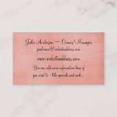 Prinses 1 Visitekaartjes (Achterkant)