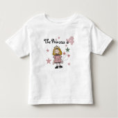 Prinses 4e verjaardag Tshirts en geschenken (Voorkant)