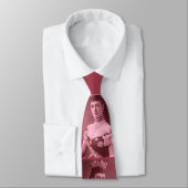Prinses Alexandra van Denemarken in roze print Stropdas (Gebonden)