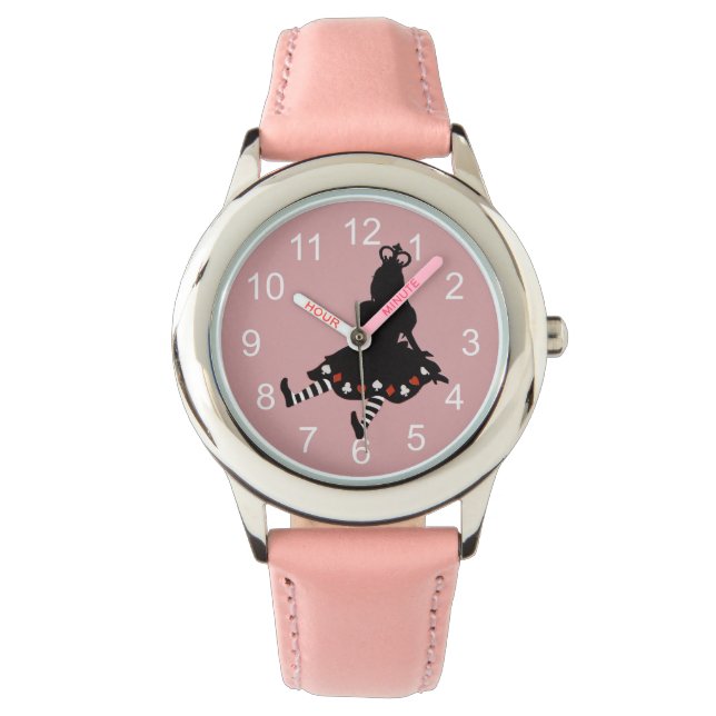 Prinses Alice in Wonderland Horloge (Voorkant)