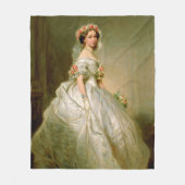 Prinses Alice van het Verenigd Koninkrijk Portrait Fleece Deken (Voorkant)