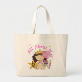 Prinses Alles over mij 2e verjaardag Grote Tote Bag (Voorkant)