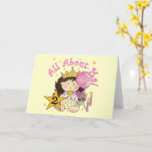 Prinses Alles over mij 2e verjaardag Kaart (Gele Bloem)