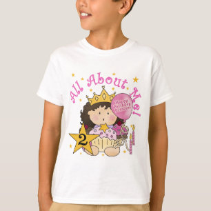 Prinses Alles over mij 2e verjaardag T-shirt