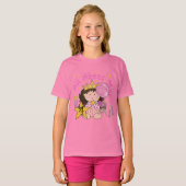 Prinses Alles Over Mij 4e Verjaardag Tshirts (Voorkant volledig)