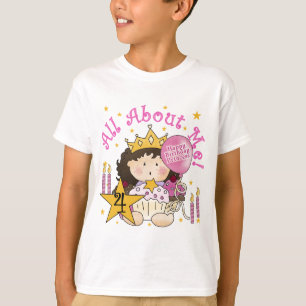 Prinses Alles Over Mij 4e Verjaardag Tshirts