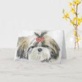 "Prinses Allie " Kaart (Gele Bloem)