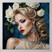 Prinses Amabel Een Fantasy Vrouw Poster (Voorkant)