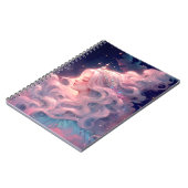 Prinses anime meisje gemaakt van sterren notitieboek (Linkerzijde)