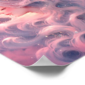 Prinses anime meisje gemaakt van sterren poster (Hoek)