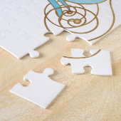 Prinses Assepoester Verjaardagsfeest Decoratie Legpuzzel (Zijkant)