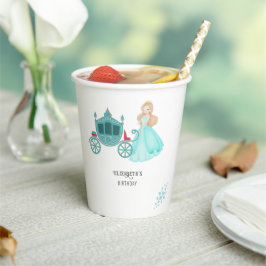 Prinses Assepoester Verjaardagsfeest Decoratie Papieren Bekers