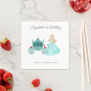Prinses Assepoester Verjaardagsfeest Decoratie Servet