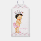 Prinses Baby Borrel Cadeaulabel (Achterkant)