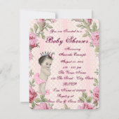Prinses Baby Borrel Kaart (Achterkant)