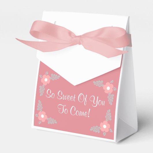 Prinses Baby Favor Boxes! Bedankdoosjes (Voorkant Zijde)